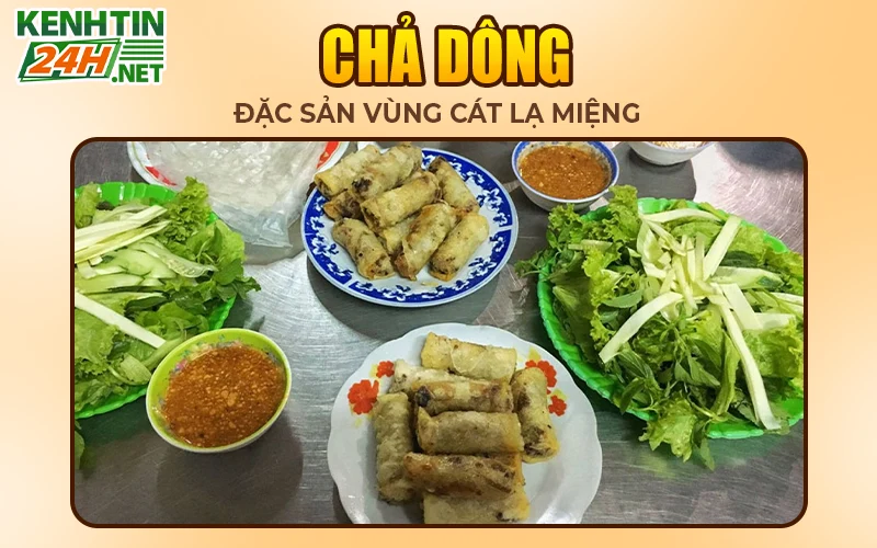Chả dông - Đặc sản vùng cát lạ miệng 