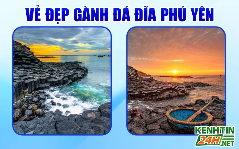 Vẻ đẹp Gành Đá Đĩa Phú Yên 