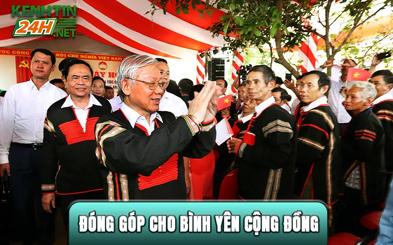 Đóng góp cho bình yên cộng đồng