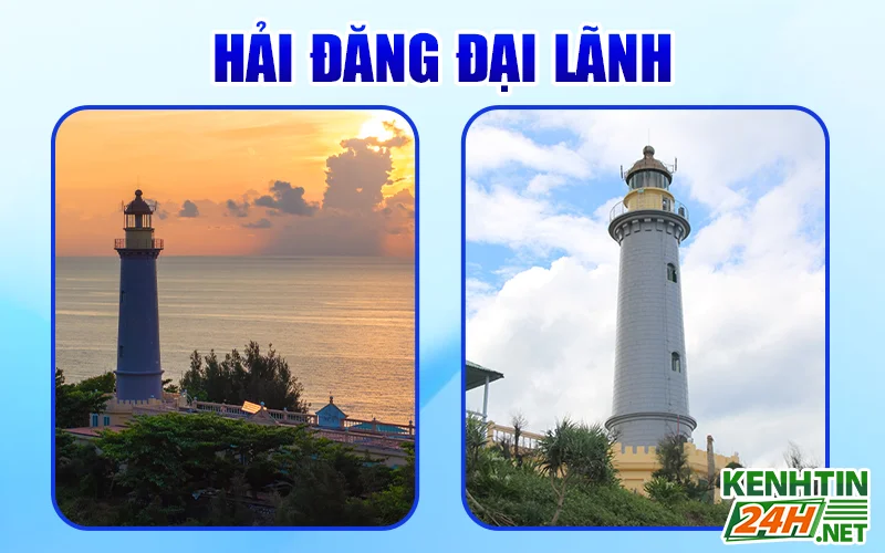 Hải đăng Đại Lãnh điểm đón bình minh sớm nhất Việt Nam