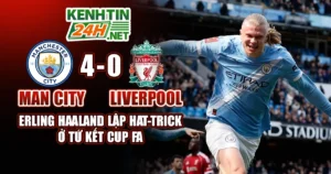 Man City Đè Bẹp Liverpool 4-0