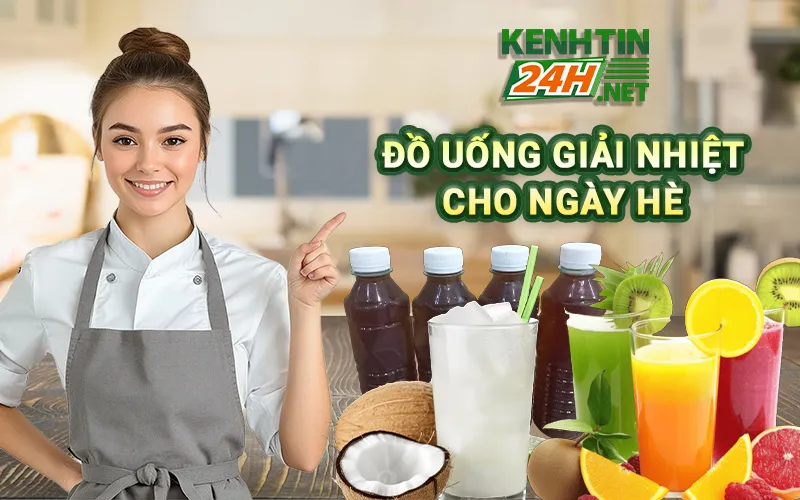 Đồ uống giải nhiệt cho ngày hè