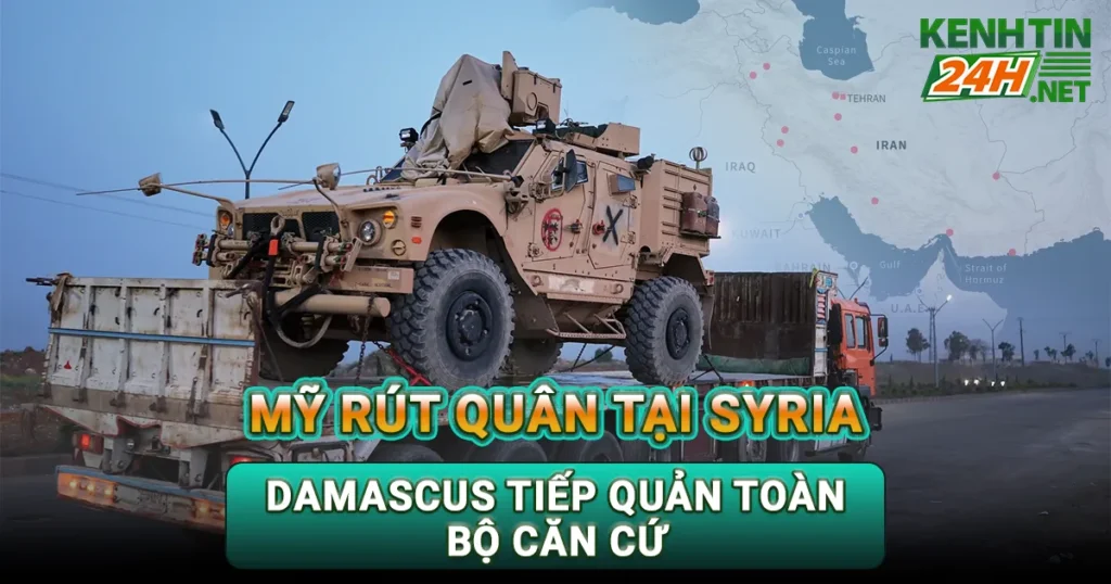 Mỹ Rút Quân Tại Syria