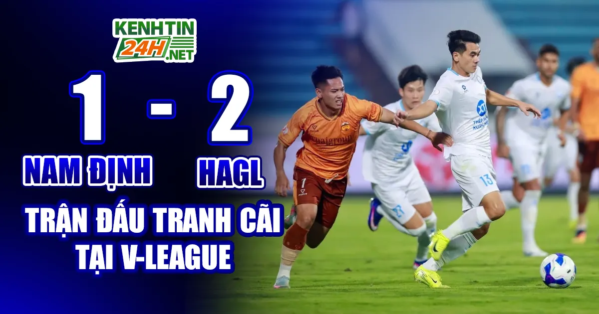 Nam Định Thua HAGL