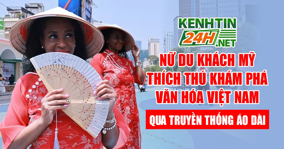 Nữ Du Khách Mỹ Thích Thú Khám Phá Văn Hóa Việt Nam Qua Truyền Thống Áo Dài