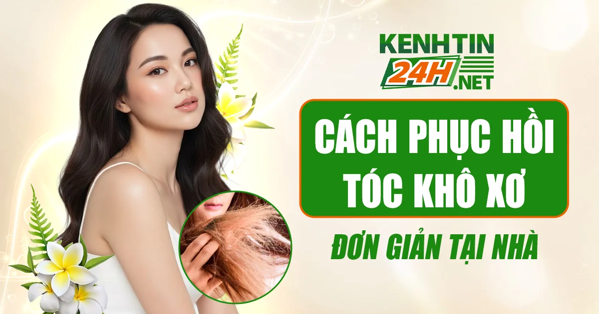 Phục hồi tóc khô xơ