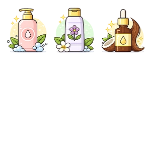 Gội + xả + Serum cho tóc khô xơ