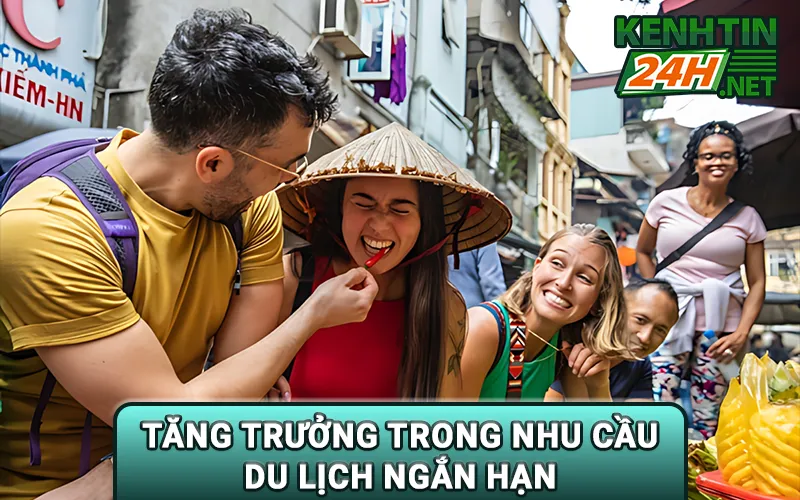 Tăng trưởng trong nhu cầu du lịch ngắn hạn