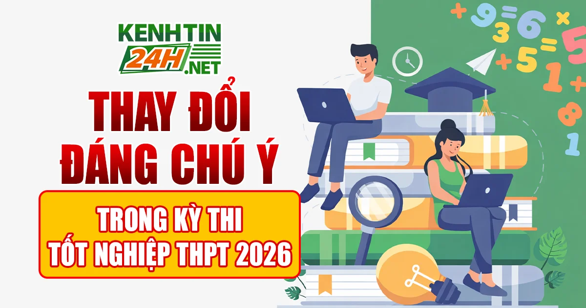 Thay Đổi Đáng Chú Ý Trong Kỳ Thi Tốt Nghiệp THPT 2026