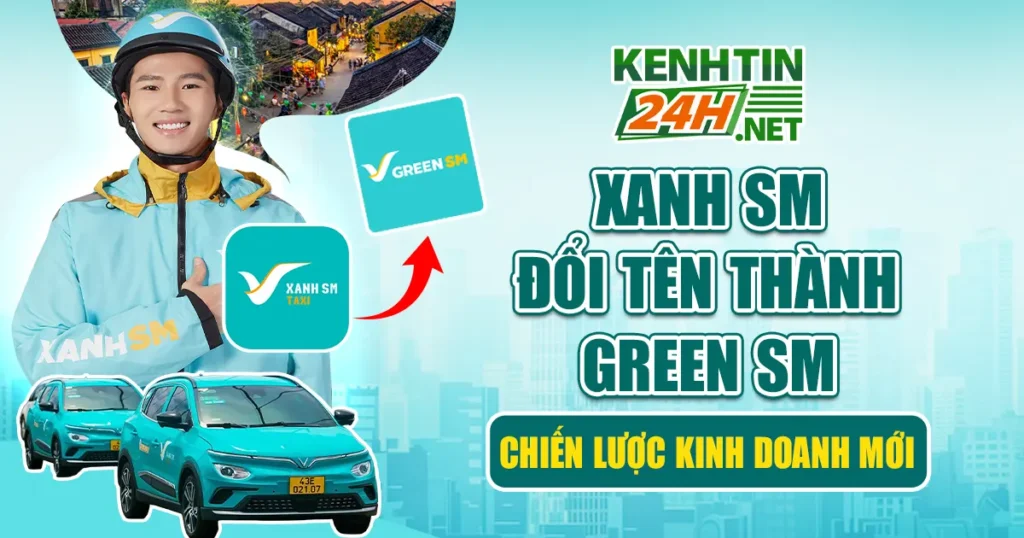 Xanh SM đổi tên thành Green SM
