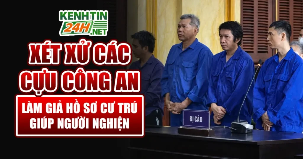 Xét xử các cựu cán bộ công an