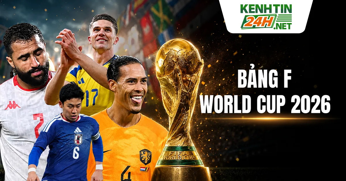 Bảng F World Cup 2026 – Ai sẽ giành vé vào vòng knock-out?