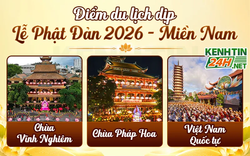 Miền Nam – trung tâm lễ hội Phật giáo sôi động nhất cả nước