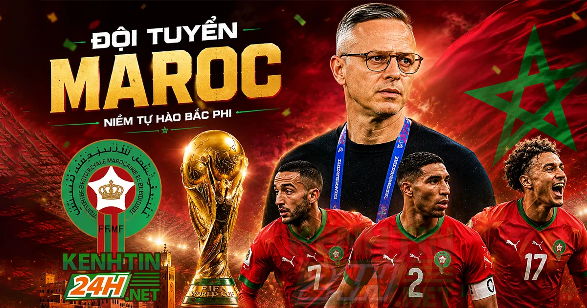 Đội tuyển Maroc – Lịch đấu, sức mạnh và tham vọng tại World Cup 2026
