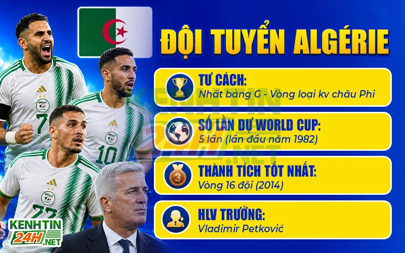 Đội tuyển Algeria – “Những chú cáo sa mạc” đầy nguy hiểm