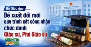 xét chức danh giáo sư phó giáo sư