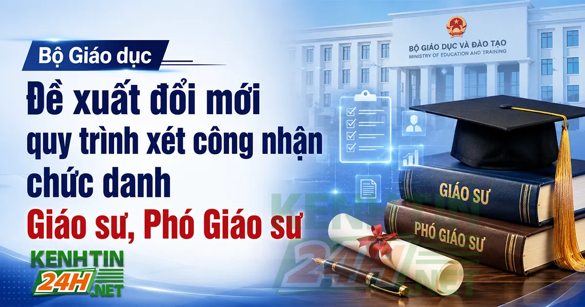 xét chức danh giáo sư phó giáo sư