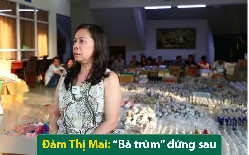 Đàm Thị Mai: “Bà trùm” đứng sau
