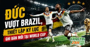 Đội Tuyển Đức vượt Brazil