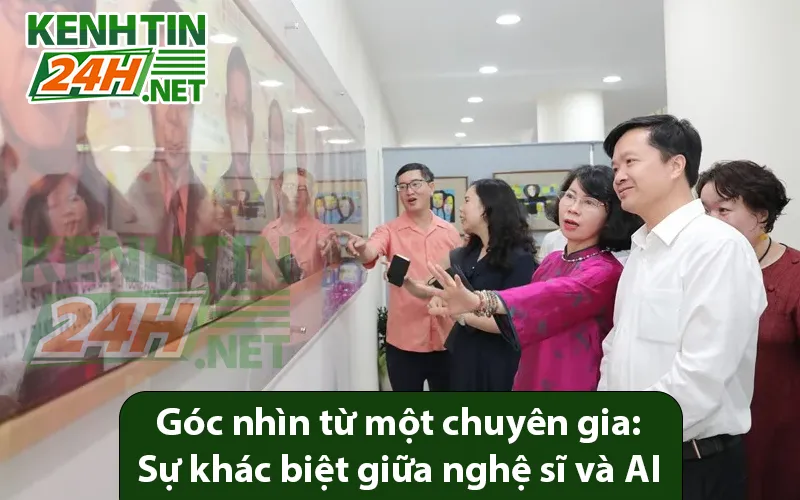 Góc nhìn từ một chuyên gia: Sự khác biệt giữa nghệ sĩ và AI