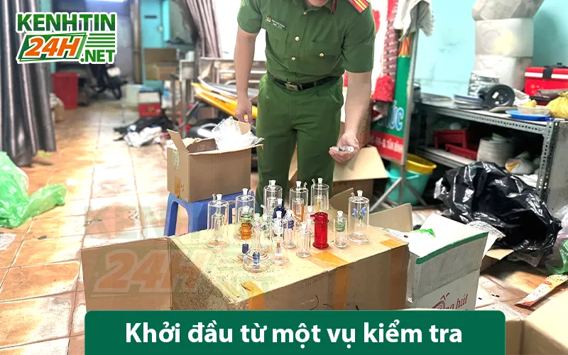 Khởi đầu từ một vụ kiểm tra