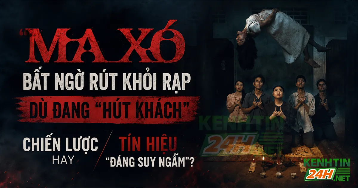 "Ma Xó" Bất Ngờ Rút Khỏi Rạp