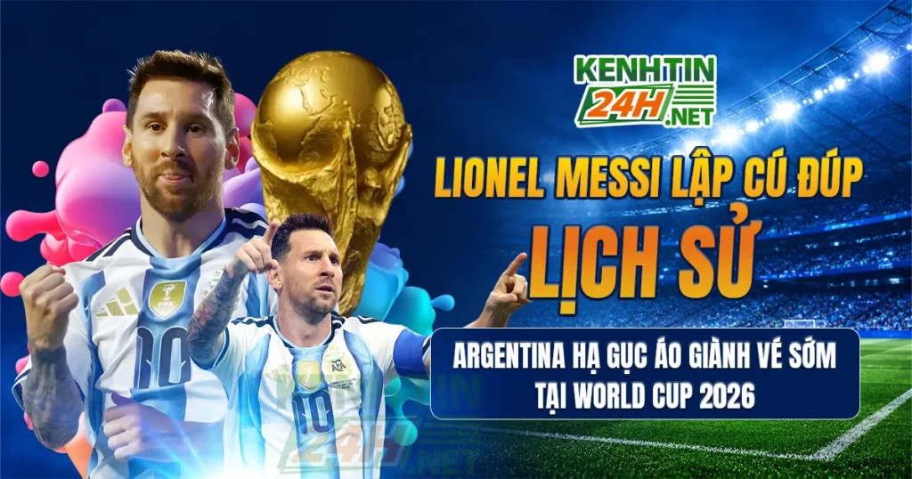 Lionel Messi Lập Cú Đúp Lịch Sử
