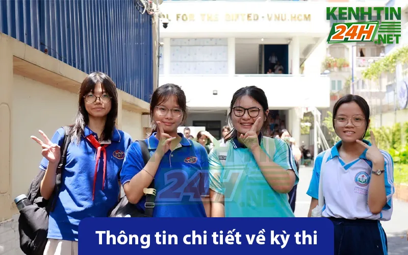 Thông tin chi tiết về kỳ thi