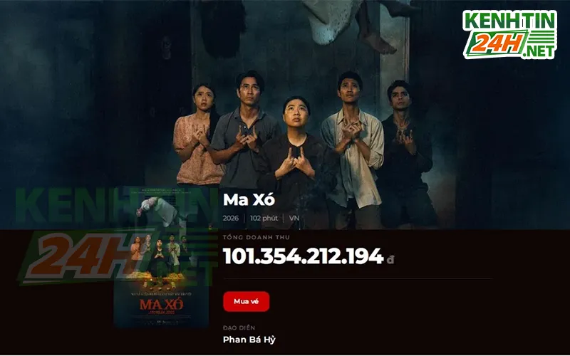 Doanh số phim Ma Xó