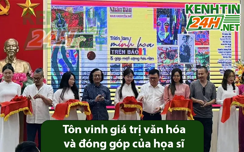 Tôn vinh giá trị văn hóa và đóng góp của họa sĩ