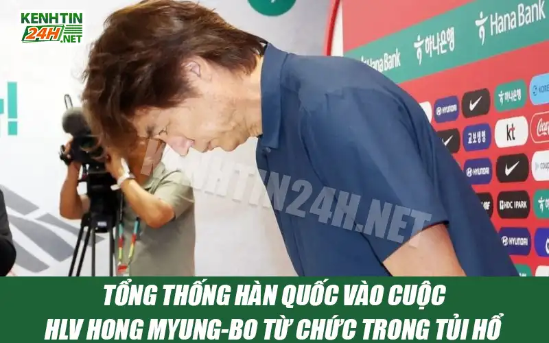 HLV Hong Myung-Bo Từ Chức Trong Tủi Hổ