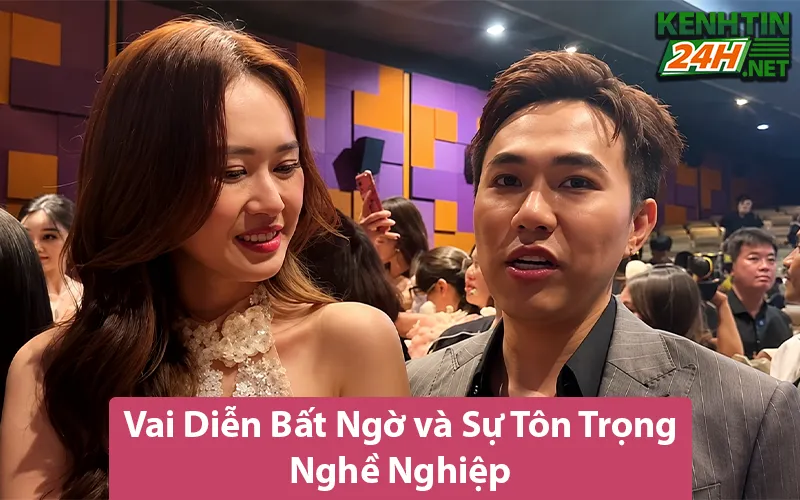 vai diễn bất ngờ của Anh Phạm