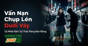 Vấn Nạn Chụp Lén Dưới Váy Tại Nhật Bản