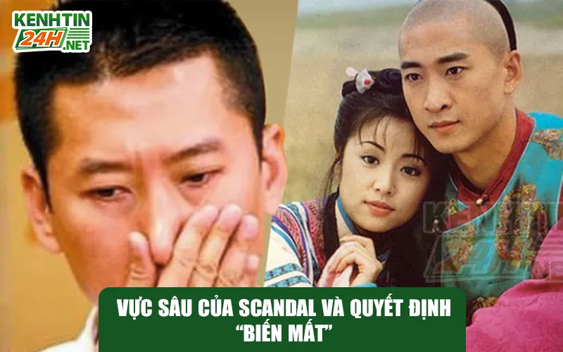 Vực sâu của scandal và quyết định "biến mất"