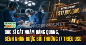 Bác sĩ cắt nhầm bàng quang bệnh nhân
