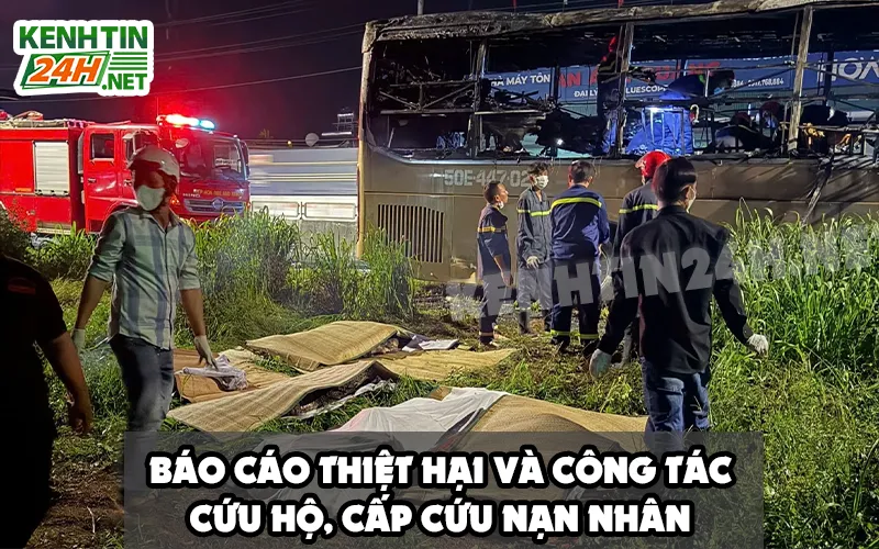 Báo Cáo Thiệt Hại Và Công Tác Cứu Hộ