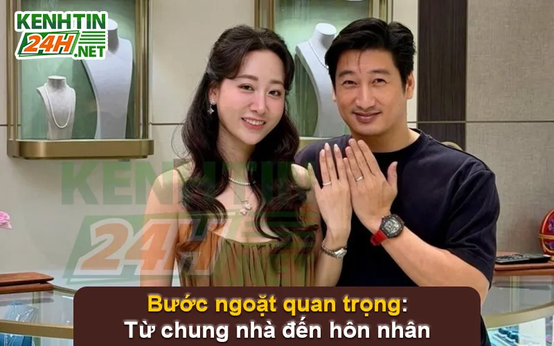 Bước ngoặt quan trọng: Từ chung nhà đến hôn nhân