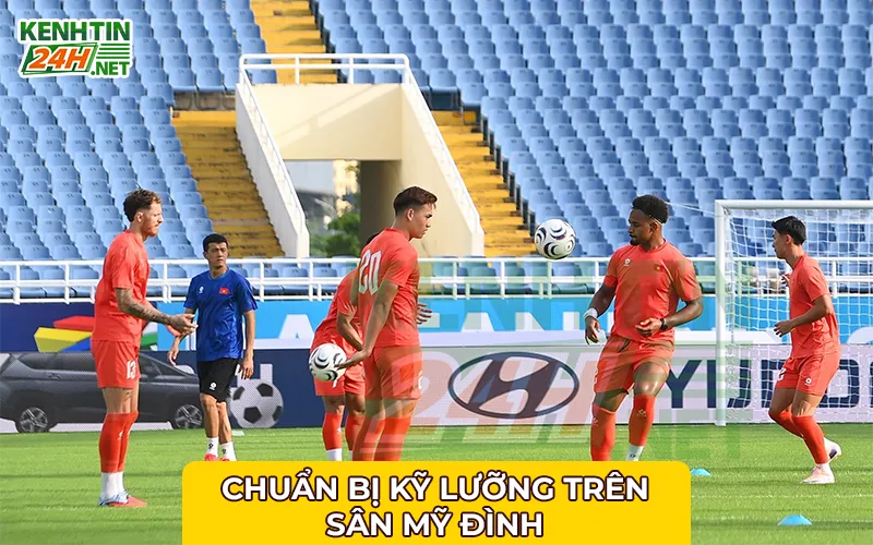 Tuyển Việt Nam Chuẩn Bị Kỹ Lưỡng Trên Sân Mỹ Đình