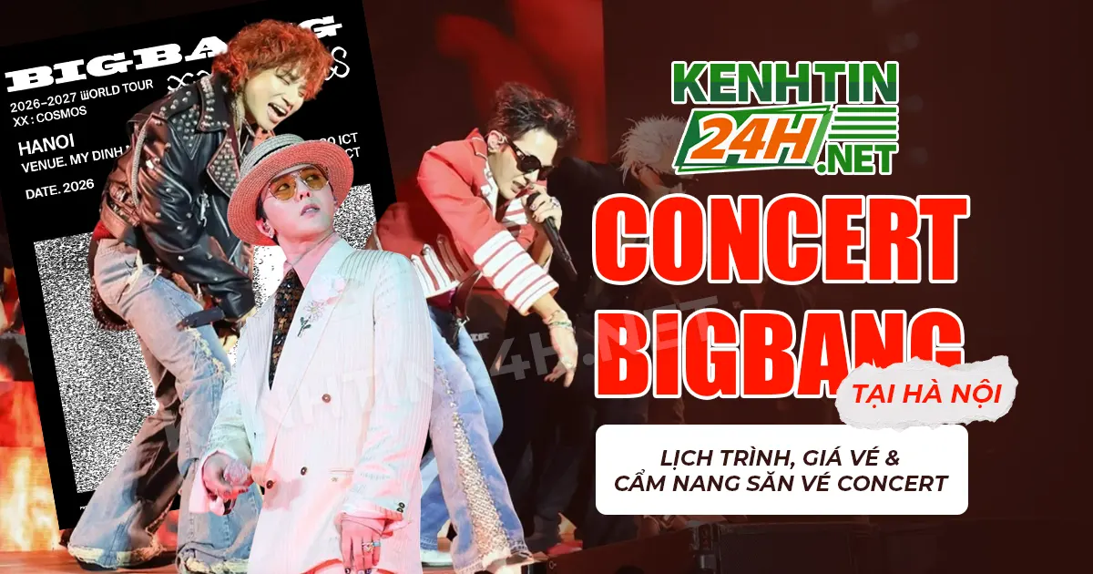 Lịch Trình Và Giá Vé Concert BIGBANG