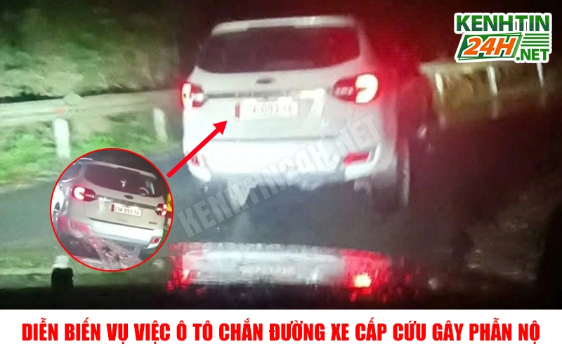Diễn Biến Vụ Việc Ô Tô Chắn Đường Xe Cấp Cứu