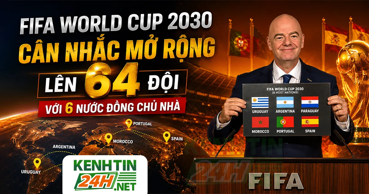 FIFA World Cup 2030 Mở Rộng