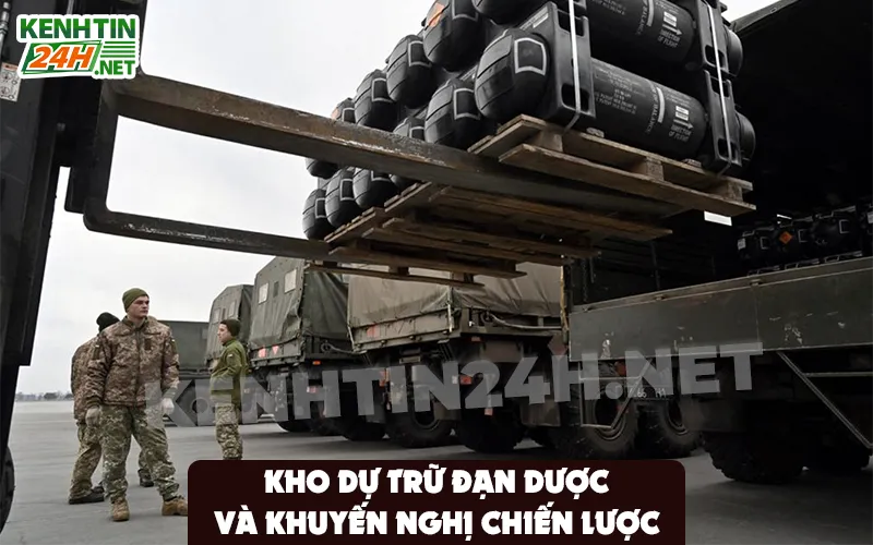 Kho dự trữ đạn dược và khuyến nghị chiến lược