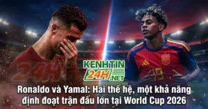 Ronaldo và Yamal