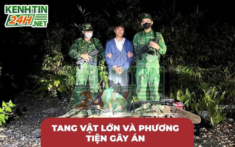 Tang Vật Lớn và Phương Tiện Gây Án