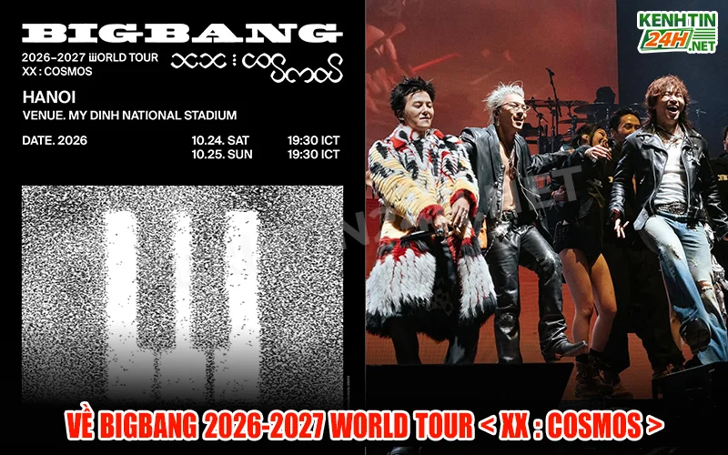 BIGBANG 2026-2027 WORLD TOUR < XX : COSMOS >