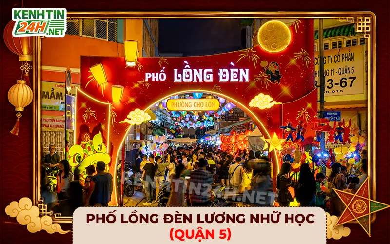 Phố Lồng Đèn Lương Nhữ Học (Quận 5)